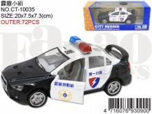 霹靂戰警合金車CT-10035/72P