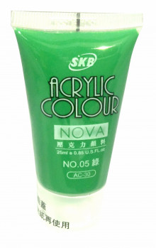 SKB壓克力原料25ML-綠色AC-30