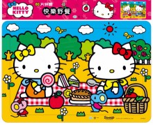 Hello Kitty快樂野餐(80片拼圖)