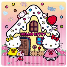 Hello Kitty糖果屋(16片拼圖)