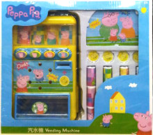Y 粉紅豬飲料販賣機PP60612/12P