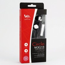 MOE219內耳式耳機麥克風(黑)(藍)MOE219