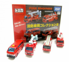 ＃O TOMICA GIFT 消防車組