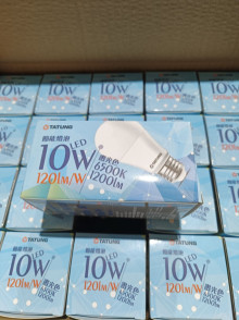 (大同)電精靈LED球泡燈10W/白光 /50P