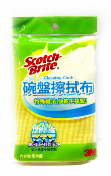 3M百利碗盤擦拭布2入