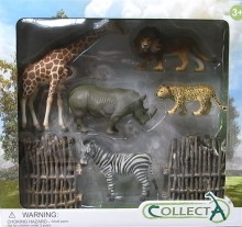 野生動物禮合組(獸欄)