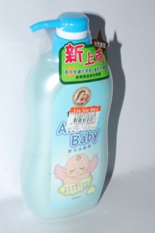 依必朗嬰兒洗髮精600ml藍