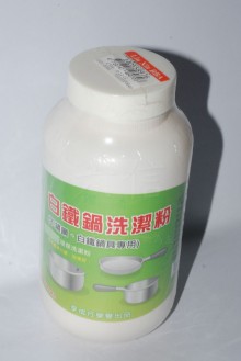+白鐵鍋洗潔粉450G/12P