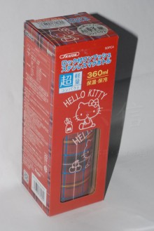 特價 KT格紋不繡鋼水壼