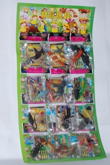 12入動物昆蟲玩偶