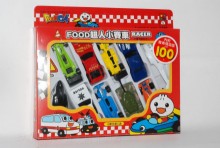 FOOD超人10入小賽車