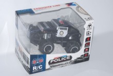 1:43迷你四通搖控越野悍馬警車6146M-1/60P