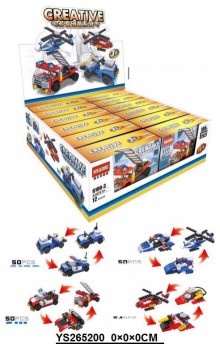 12入四款3變積木6100-3/18P