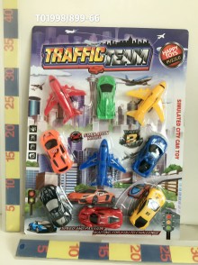 9入迴力車+飛機899-66/96P