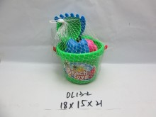 沒圖片 沙灘桶6件套