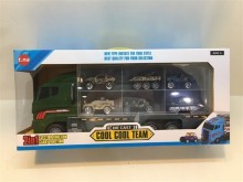 合金貨櫃軍事車1086D/24PE50