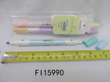 3入6色雙頭雙色螢光筆48P*12=576P