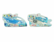 +燈光音樂萬向鯊魚+海豚