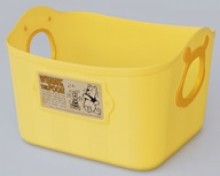 維尼黃色2.5L置物籃