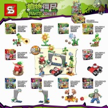 10入植物僵屍積木1086/10/42PE10