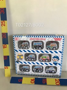 8入迴力警車8002/128P