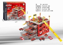 停產 Y消防停車場收納盒(配6只車6款混裝)12PE30