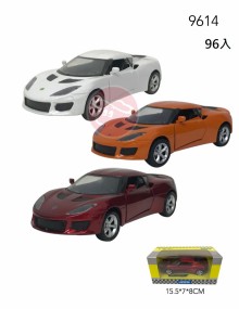 1:32合金Lotus Evora 400白.桔.紅