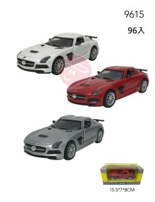 1:32合金Benz SLS AMG black series白.紅.灰