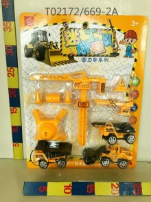 迴力迷你工程車669-2A/96P