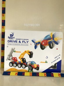 磁力工程車積木391A/24P