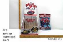 +拼裝變形戰隊80P