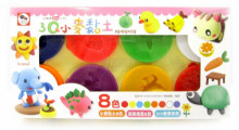 小麥黏土-8色(內含8色黏土+8款圖)