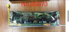 軍事阿帕契大拖車組99873/9P