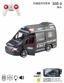 四通遙控特警車(包電)368-6/36P