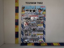 8入卡裝迴力警車/144P