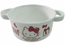 蝴蝶結KITTY雙耳湯杯