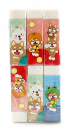 柴犬12入黏屑像擦