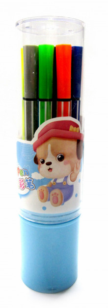 筒裝彩色水彩筆 12色36p*4=144P