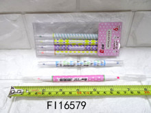 塑盒雙頭螢光筆 6色