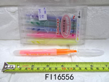 粉彩螢光筆 6色入 24排/盒