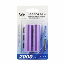 18650鋰電池-2000mAh(兩入)