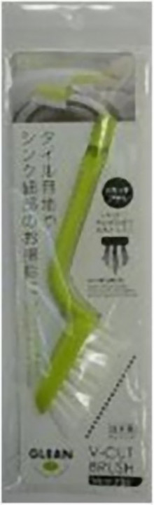 Ｖ型細縫清潔刷（綠色）