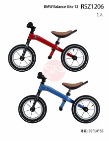 BMW Balance Bike 12"     RR紅.PW白.CG灰.CB藍