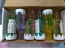 6入植物酒瓶水晶泥