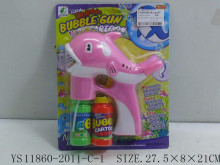 實色海豚造型雙瓶水泡泡玩具2011/60PE5