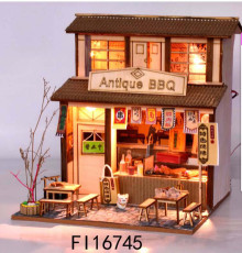 DIY小木屋 古式燒烤店30P E50