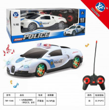 降-1:16四通遙控警車 車輪燈光.音樂36PE15
