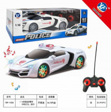 1:16四通遙控警車 車輪燈光.音樂