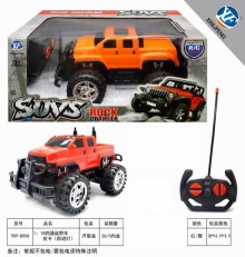 1:18四通越野車皮卡帶燈