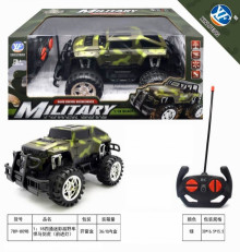 1:18四通迷彩越野車帶燈悍馬劍虎789-809B/36P